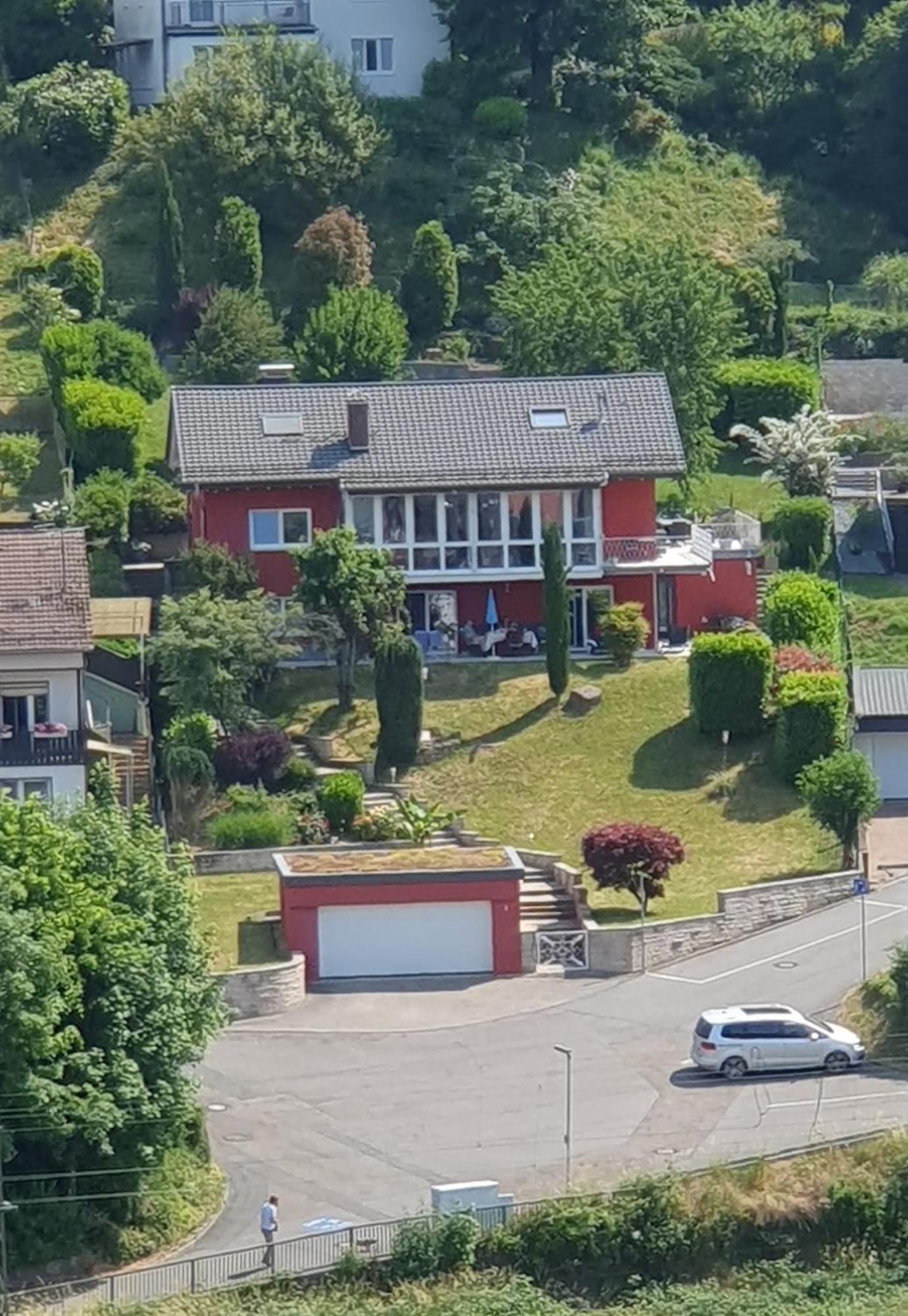 Ferienwohnung Casa Rossa Neckarsteinach Dış mekan fotoğraf